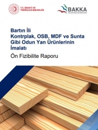 Bartın İli  Kontrplak, OSB, MDF ve Sunta Gibi Odun Yan Ürünlerinin İmalatı Ön Fizibilite Raporu