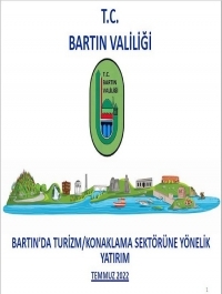Bartın'da Turizm / Konaklama Sektörüne Yönelik Yatırım