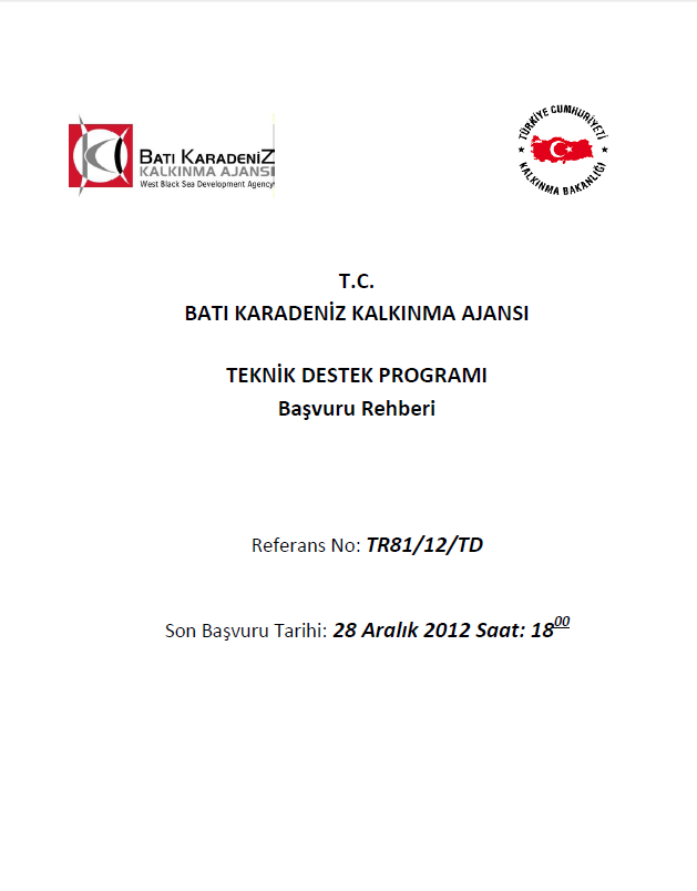 2012 Yılı Teknik Destek Rehberi