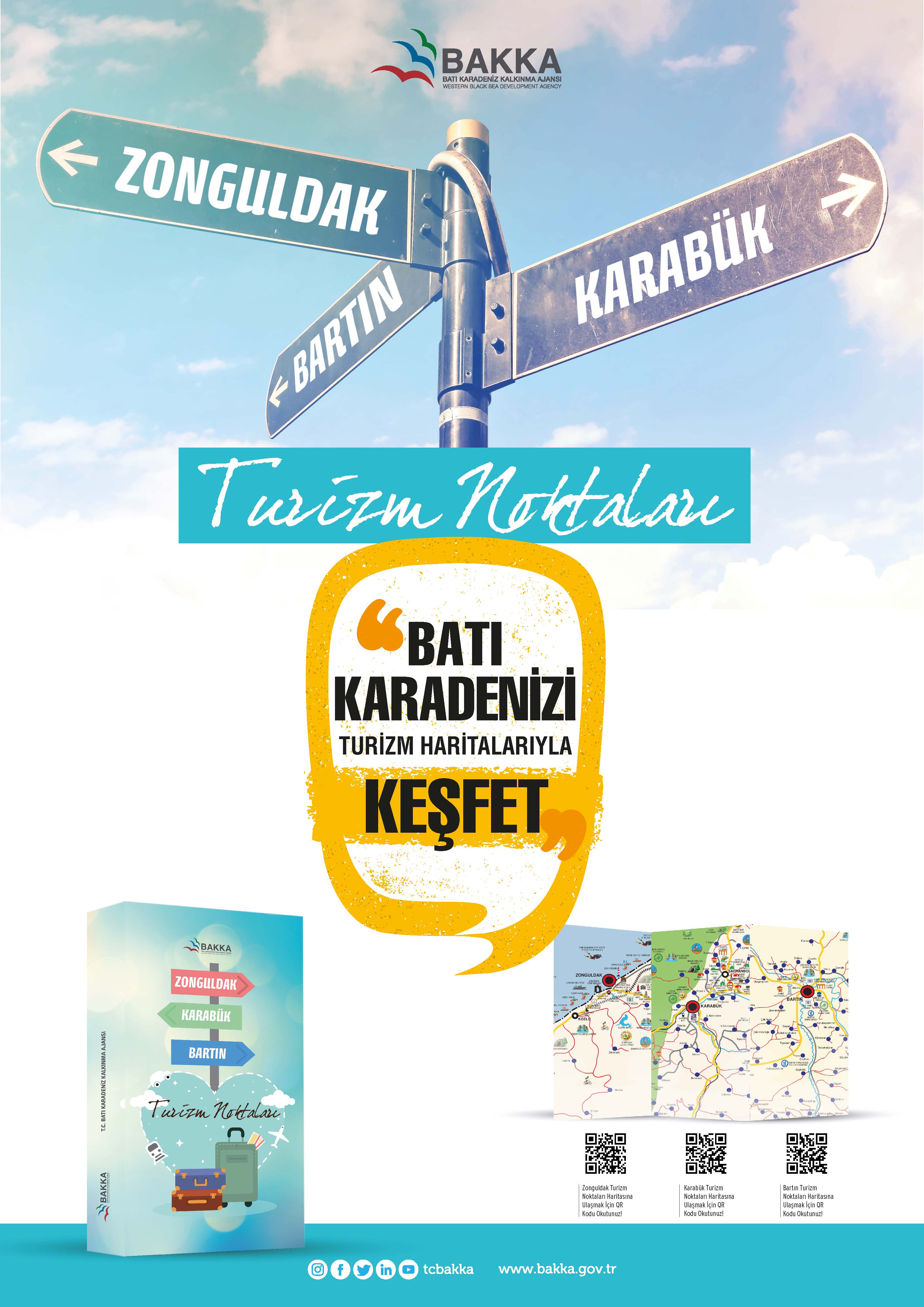 Karabük Bölge Turizm Haritası