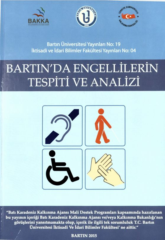 Bartın da Engellilerin Tespiti ve Analizi