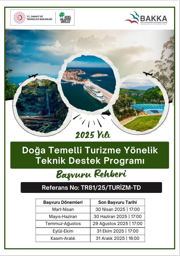 Doğa Temelli Turizme Yönelik Teknik Destek Programı Başvuru Rehberi